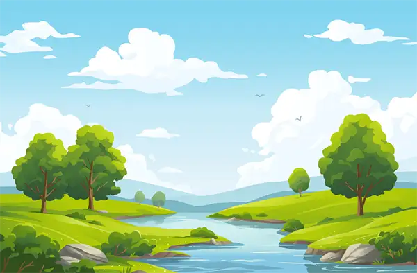 Summer illustration
